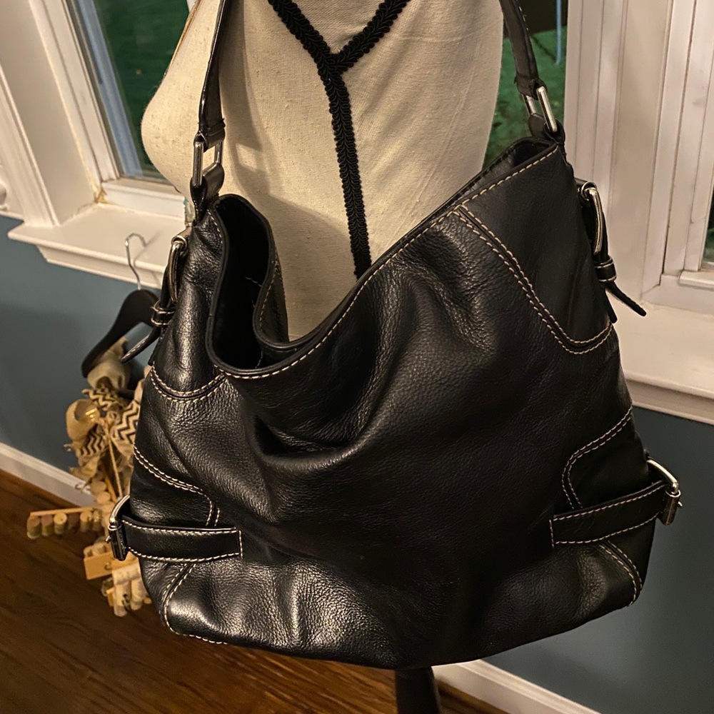 Micheal Kors large Hamilton slouch pebbled leather